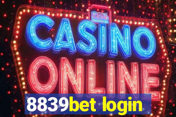 8839bet login